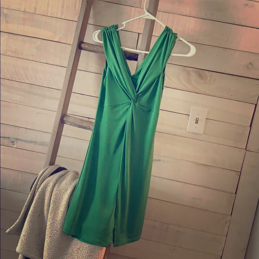 Green dress